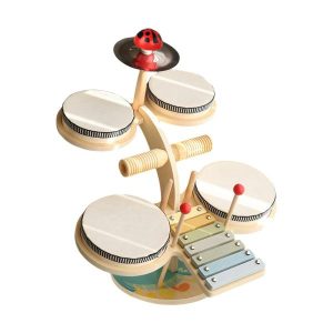 Toy Musical Instrument | Xylophone Drum Set Educational Learning Toy Fine Motor Skill Percussion Toy Drum Set Wooden Xylophone Musical Toy Learning & Education Toy Musical Instrument