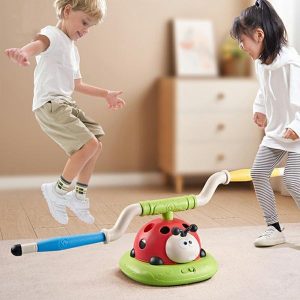 Toy Sports | Musical Jump Toss Educational Toy Sports Entertainment Ladybug 3 In 1 Multifunctional Sturdy Skipping Rope Outdoor Somatosensory Sports & Outdoor Activities Toy Sports