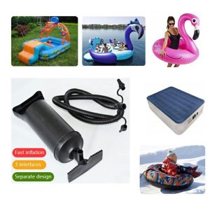 Water Balloons | 12-Inch Two-Way Manual Pump Balloon Hand-Pull Air Pump Large Floating Bed Floating Row Swimming Pool Quick-Fill Swimming Ring Pools & Water Activities Water Balloons