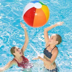 Water Balloons | 23Cm 3Pcs Colorful Beach Sport Ball Inflatable Ball Balloons Swimming Pool Play Party Water Game Balloons Fun Toys Pools & Water Activities Water Balloons