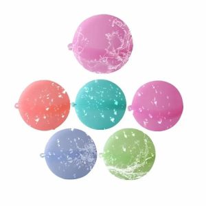 Water Balloons | 30Pcs Water Balloons Reusable Refillable Water Balloon Quick Fill Self Sealing Water Bomb Splash Balls For Swimming Pool Pools & Water Activities Water Balloons