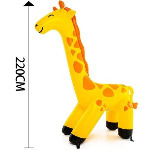 Water Balloons | Height 220Cm Inflatable Giraffe Shower Toys Pvc Water Spray Balloon Toys For Funny Summer Yard Outdoor Play Water Pools & Water Activities Water Balloons