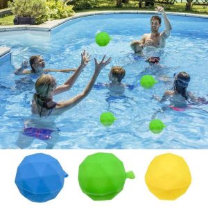 Water Balloons | Refillable Water Balloons 10Pcs Pool Beach Water Toys Reusable Water Balloons And Silicone Summer Toys Pools & Water Activities Water Balloons