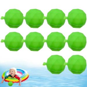 Water Balloons | Reusable Water Balloons 10Pcs Silicone Water Toy Balls Silicone Water Balloons Refillable For Water Games Outdoor Summer Party Pools & Water Activities Water Balloons