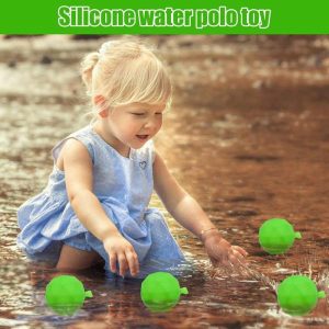 Water Balloons | Reusable Water Balloons 10Pcs Silicone Water Toy Balls Silicone Water Balloons Refillable For Water Games Outdoor Summer Party Pools & Water Activities Water Balloons