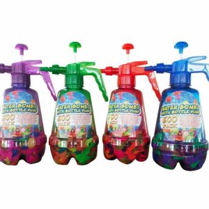 Water Balloons | Station Hand Balloon Filler Inflator With 500 Water Balloons For Outdoor Water Fun Random Color Pools & Water Activities Water Balloons