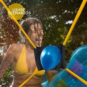 Water Balloons | Water Balloon 3 Person Launcher Water Ball Launcher Elastic Water Ball Launcher Water Balloon Launch Outdoor Entertainment Toys Pools & Water Activities Water Balloons