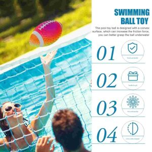 Water Balloons | Water Toys Beach Ball Rugby For Inflatable Pool Underwater Swimming Balloon Decorate Cheese Pools & Water Activities Water Balloons