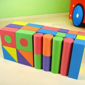 Wooden Blocks | 50Pcs/Set Large Safe Building Blocks Big Foam Blocks Colorful Construction Toys Learning Educational Toy For Gifts Building & Construction Toys Wooden Blocks