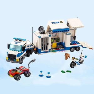 Wooden Blocks | City Police Station Command Center Guard Building Blocks 60139 Helicopter Car Prison Brick Educational Toy Gift Building & Construction Toys Wooden Blocks