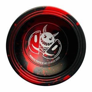 Yoyo | Beboo Yoyo A1 Yoyo For ,Yoyo For Beginners Aluminum Alloy Yoyo,Easy To Return And Practise Tricks,Black-Red Hobby Yoyo