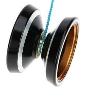 Yoyo | Magicyoyo Professional Non-Responsive Yoyo M001-B,Alloy Aluminum Yoyo With Metal Ring Intermediate Yoyo+Extra 5 String+Bag Hobby Yoyo