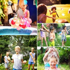 Water Balloons | Water Balloons Quickly Filling Magic Bunch Balloons Bombs Instant Beach Toys Summer Outdoor Fighter Toys Pools & Water Activities Water Balloons