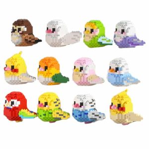 Blocks | 12Pcs/Set Kawaii Bird Small Building Blocks Building Creative Educational Building Toys Toy Suitable For Decorate Blocks Blocks