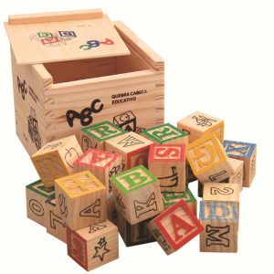 Stacking Blocks | 27 Pcs Wood Alphabet Blocks Letters Stacking Toys Building Blocks Craft Early Learning Educational Toys Room Decor Building & Construction Toys Stacking Blocks