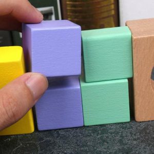 Stacking Blocks | Wooden Building Blocks Toys For Montessori Educational Shape Cognitive 15Pcs Rainbow Stacking Blocks Toy Gift Building & Construction Toys Stacking Blocks