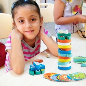 Stacking Blocks | Wooden Stacking Toys Building Blocks Stacking Toys Learning And Educational Toys Interactive Play Balancing Game Building & Construction Toys Stacking Blocks