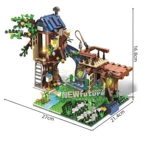 Blocks | 2024 Modern Treehouse Building Blocks Classic Model Sets Bricks Kits For Toys Blocks Blocks