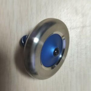 Spinning Top | New 1Pc Stainless Steel+Aluminium Alloy Spinning Top Finger Spinner Fidget Edc Toy Desktop Decoration Hobby Spinning Top